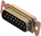 CINCH DB25P Standard D Sub Connector, 25 Contacts, Plug, DB, Basic D Series, Metal Body, Solder