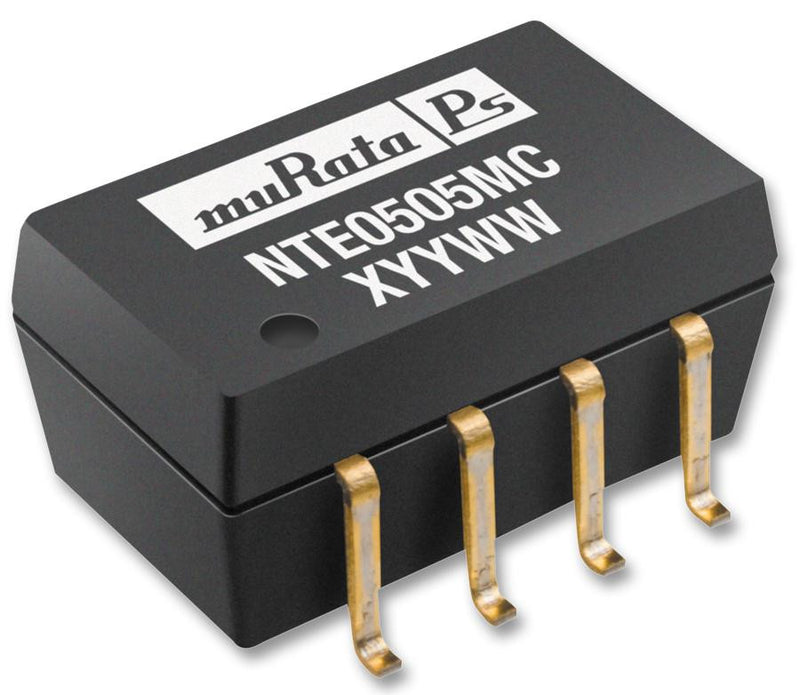 MURATA POWER SOLUTIONS NTE0305MC Isolated Board Mount DC/DC Converter, Miniature, 1 Output, 1 W, 5 V, 200 mA
