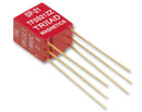 TRIAD MAGNETICS SP-67 Audio Transformer, Red Spec Series, 3 mA, 600 ohm, 600 ohm, Through Hole, Red Spec Series