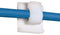 PANDUIT ACC62-A-C Fastener, Cord Clip, Adhesive Backed Cable Clamp, Nylon 6.6 (Polyamide 6.6), Natural, 16 mm