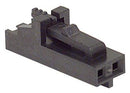 MOLEX 50-57-9402 Connector Housing, Single Row, Version D, Back Ribs, SL Series, Receptacle, 2 Ways, 2.54 mm