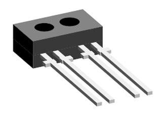 VISHAY TCRT1000. SENSOR, OPTICAL, 4MM, TRANSISTOR O/P