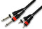 PRO SIGNAL SC7010-3M Audio / Video Cable Assembly, 6.35mm (1/4") Mono Jack Plug, x 2, Phono (RCA) Plug, x 2, 9.8 ft, 3 m