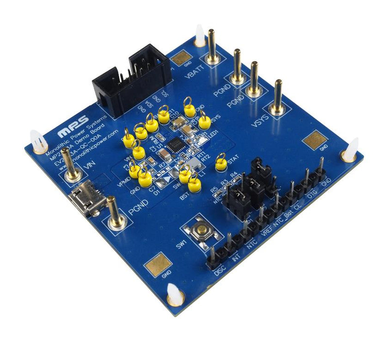 Monolithic Power Systems (MPS) EV2723A-QC-00A EV2723A-QC-00A Evaluation Board MP2723A Li-Ion / Polymer Battery Charger Management - New