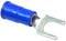 MULTICOMP CBS-TV-1410 TERMINAL, SPADE/FORK, #10, CRIMP, BLUE