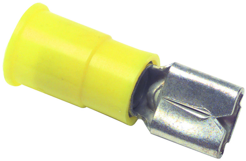 MULTICOMP CFS-DY-1025 TERMINAL FEMALE DISCONNECT 0.25IN YELLOW