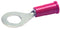 MULTICOMP CRS-TV-1825 TERMINAL, RING TONGUE, 1/4IN, CRIMP, RED