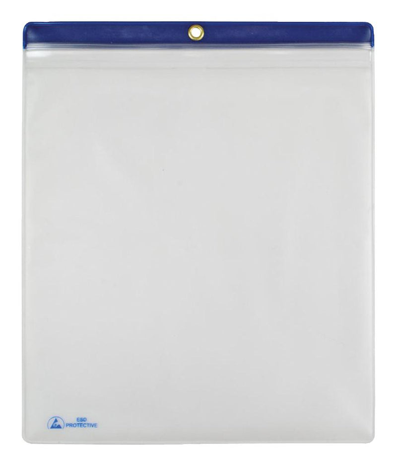 Menda 34455 Antistatic Storage Document Holder 12 &quot; 10 254 mm Clear / Blue