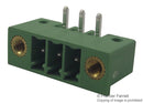 Phoenix Contact MC 15/ 3-GF-35-LR MC 3-GF-35-LR Terminal Block w/Flange Header 3.5 mm 3 Ways 8 A 160 V Through Hole Right Angle