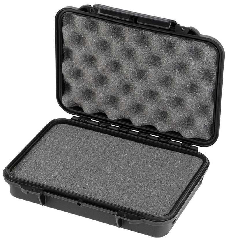 MAX Waterproof Cases MAX002S MAX002S Black Storage Case With Foam Insert - 53mm x 230mm 175mm