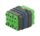 SOURIAU-SUNBANK / Eaton 8MQ2M9901AAE Rectangular Module Plug 11POS 3ROW