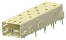 TE Connectivity 2227303-3 Cage SFP 1 x (Single) Without Heat Sink Light Pipe Through Hole Solder Post