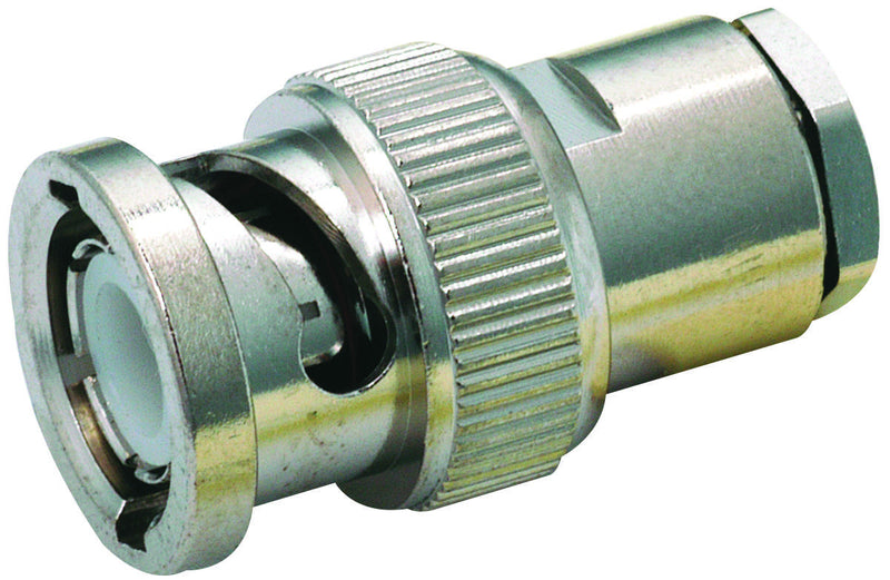 AMPHENOL RF 112531 RF/COAXIAL, BNC PLUG, STRAIGHT, 50 OHM, CLAMP