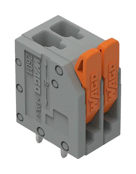 Wago 2601-3102 Terminal Block Wire TO BRD 2POS 16AWG New