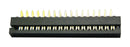 Multicomp PRO MP008729 IDC Connector Board In 2 mm Row 34 Contacts Cable Mount Through Hole