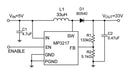 Monolithic Power Systems (MPS) MP3217DJ-LF-P DC-DC Switching Boost (Step Up) Regulator 2.5V-6V in 2.5V to 36V out 500mA 670kHz TSOT-23-6 New