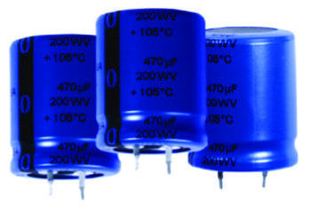 CORNELL DUBILIER SLP221M250A3P3 ALUMINUM ELECTROLYTIC CAPACITOR 220UF, 250V, 20%, SNAP-IN