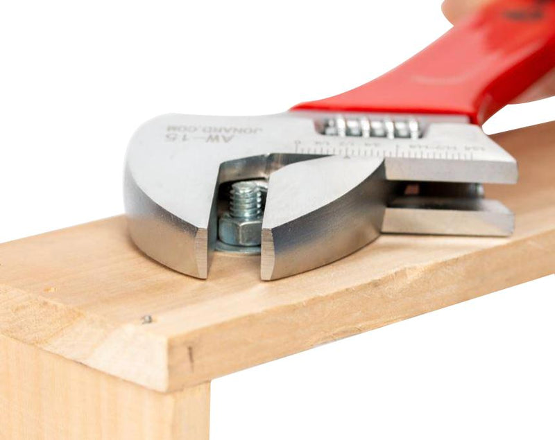 Jonard Tools AW-15 Adjustable Wrench 1.5" JAW 15" Length