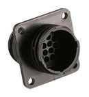 AMP - TE CONNECTIVITY 208283-4 CIRCULAR CONNECTOR RECEPTACLE, SIZE 11, 4 POSITION, PANEL