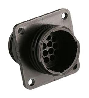 AMP - TE CONNECTIVITY 208283-4 CIRCULAR CONNECTOR RECEPTACLE, SIZE 11, 4 POSITION, PANEL