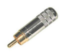 SWITCHCRAFT 3502AAU CONNECTOR, RCA/PHONO, PLUG