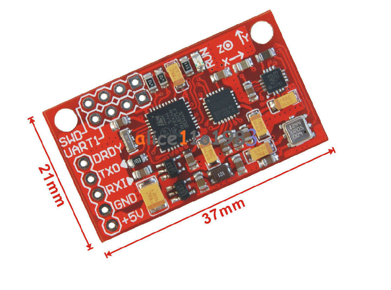 Tanotis  IMU AHRS 10DOF MPU-6050/HMC5883 BMP180 Tri-Axis angular rate Sensor Module