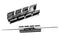 OHMITE 43F10KE WIREWOUND RESISTOR, 10KOHM, 3W, 1%