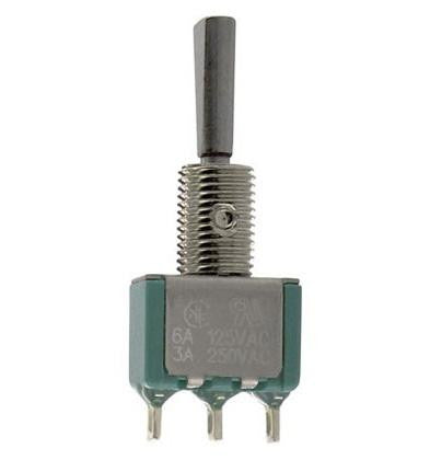 ELECTROSWITCH A123P32YZQ SWITCH, TOGGLE, SPDT, 6A, 250V