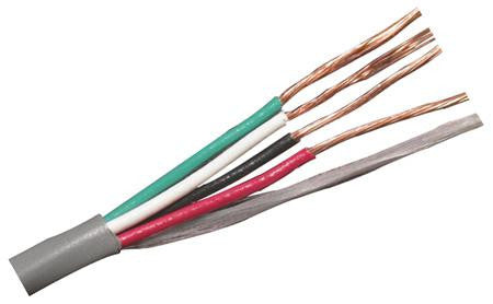 BELDEN 5502UE 0081000 UNSHIELDED MULTICONDUCTOR CABLE, 4 CONDUCTOR, 22AWG, 1000FT, 300V