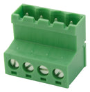 Phoenix Contact IC 25/ 4-ST-508 IC 4-ST-508 Pluggable Terminal Block 5.08 mm 4 Ways 24AWG to 12AWG 2.5 mm&Acirc;&sup2; Screw 12 A