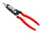 Knipex 13 71 8 13 8 Wire Stripper 20AWG to 10AWG Capacity 18-10AWG Solid &amp; 20-12AWG Stranded Conductors