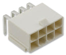 Molex 87427-0202 87427-0202 Pin Header Power Wire-to-Board 2 Rows Contacts Through Hole Right Angle
