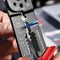 Knipex 97 21 215 B Combination Plier Crimping Burnished 3 Position 20AWG - 13AWG 230 mm Length