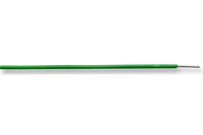 Multicomp PRO MCP00027 Wire PVC Green 23 AWG 0.28 mm&sup2; 328 ft 100 m