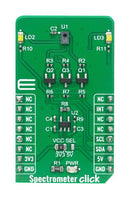 Mikroelektronika MIKROE-4165 MIKROE-4165 Click Board Spectrometer Optical AS7341 Gpio I2C Mikrobus 3.3 V/5 V 42.9 mm x 25.4