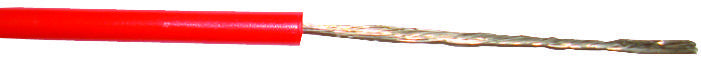 BELDEN 9899 002100 TEST PROD WIRE, 100FT, 18AWG, COPPER, RED, 5KV