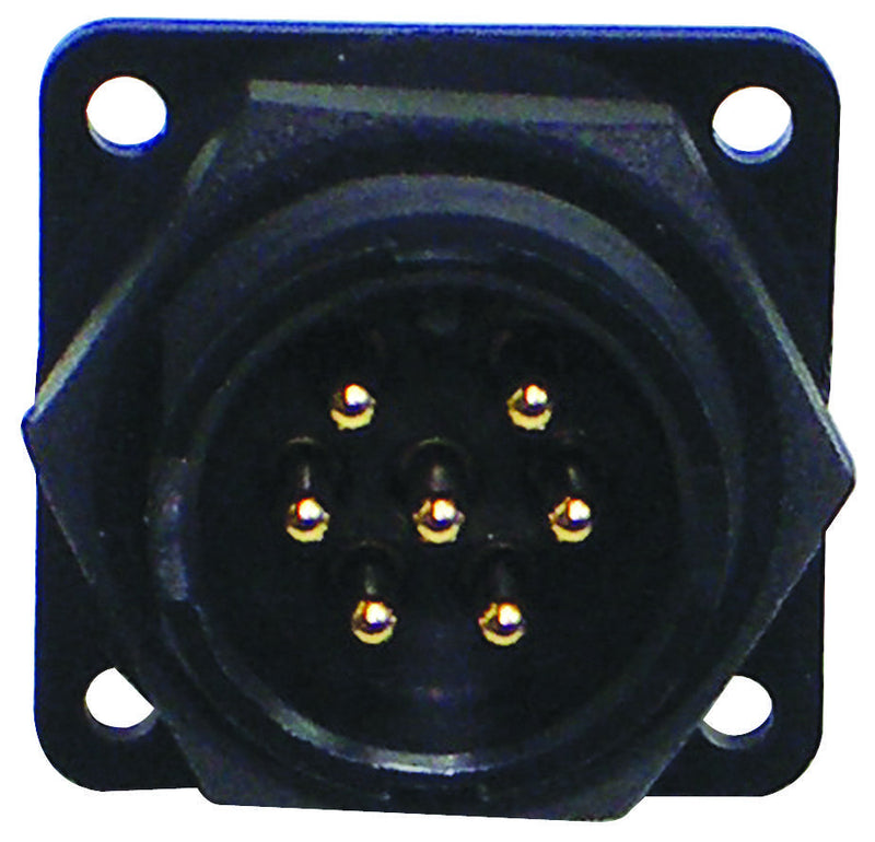 SWITCHCRAFT/CONXALL 14182-7PG-300 CIRCULAR CONNECTOR RECEPTACLE, SIZE 12, 7 POSITION, PANEL