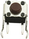 MULTICOMP MC32834 SWITCH, TACTILE SPST, 50mA, THROUGH HOLE