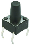 MULTICOMP MC32867 SWITCH, TACTILE, SPST-NO, 50mA, THOUGH HOLE