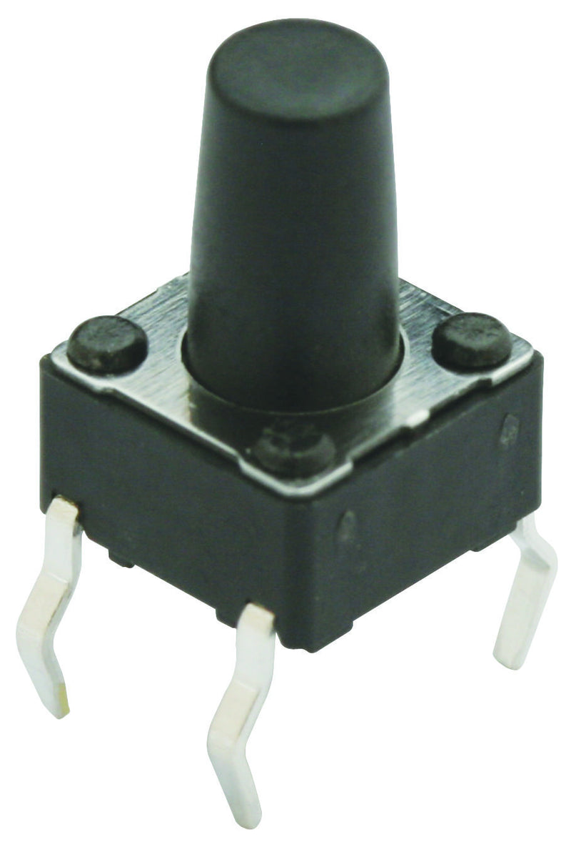 MULTICOMP MC32867 SWITCH, TACTILE, SPST-NO, 50mA, THOUGH HOLE
