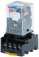 OMRON INDUSTRIAL AUTOMATION MKS2PIN AC24 RELAY, DPDT, 250VAC, 30VDC, 10A