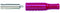 POMONA 5167-2 BANANA JACK, 15A, CRIMP/SOLDER, RED
