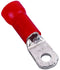 THOMAS & BETTS RD367 TERMINAL, RING TONGUE, #10, CRIMP, RED
