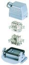 WIELAND ELECTRIC 99.700.0000.6 KIT, HOOD, BASE, MALE & FEMALE INSERT, 6 POSITION, SCREW
