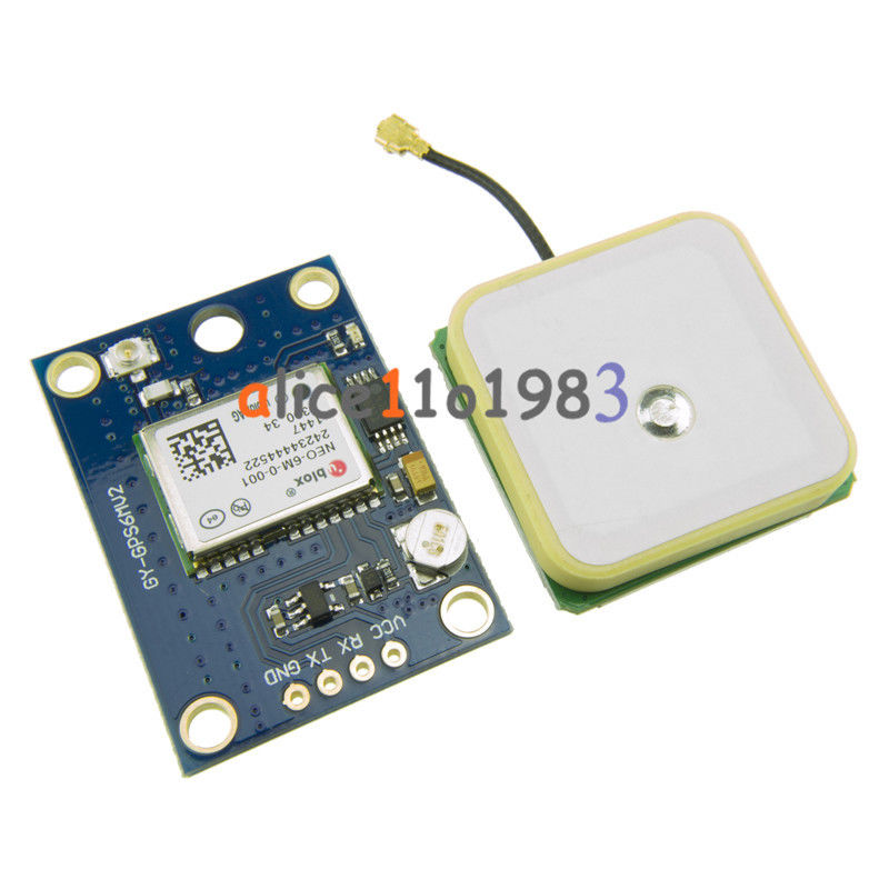 Tanotis Ublox NEO-6M GPS Module Aircraft Flight Controller For Arduino MWC IMU APM2