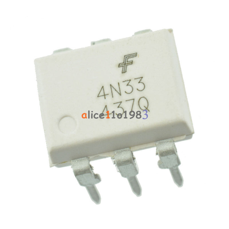 Tanotis 5PCS IC 4N33 FSC DIP6 PHOTO TRANSISTOR