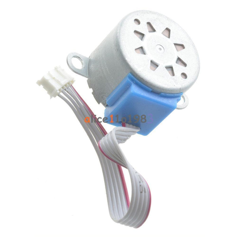 Tanotis 28BYJ-48 Valve Gear Stepper Motor DC 5V 4 Phase Step Motor Reduction For Arduino