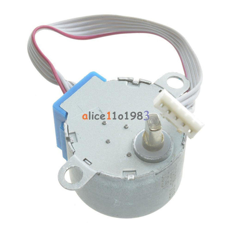 Tanotis 28BYJ-48 Valve Gear Stepper Motor DC 5V 4 Phase Step Motor Reduction For Arduino