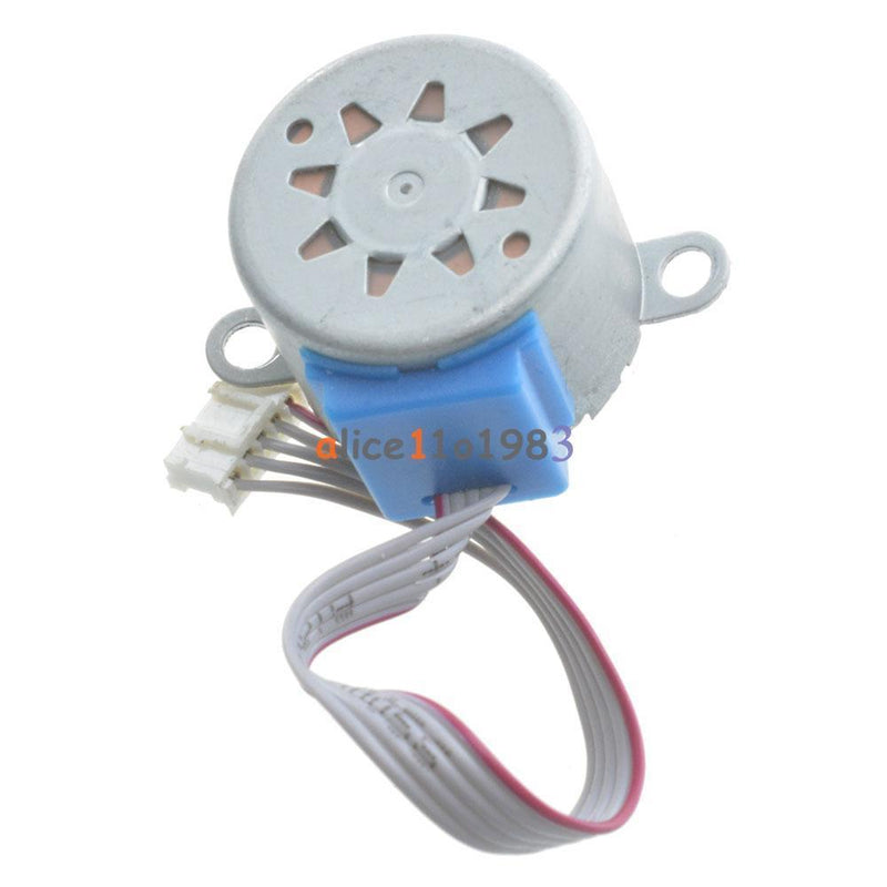 Tanotis 28BYJ-48 Valve Gear Stepper Motor DC 5V 4 Phase Step Motor Reduction For Arduino