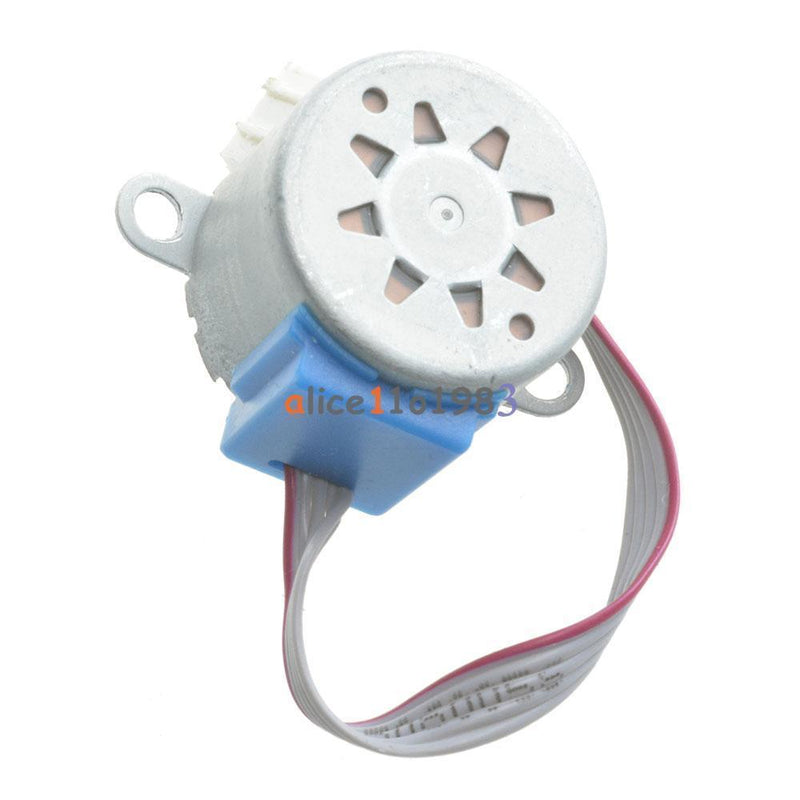 Tanotis 28BYJ-48 Valve Gear Stepper Motor DC 5V 4 Phase Step Motor Reduction For Arduino